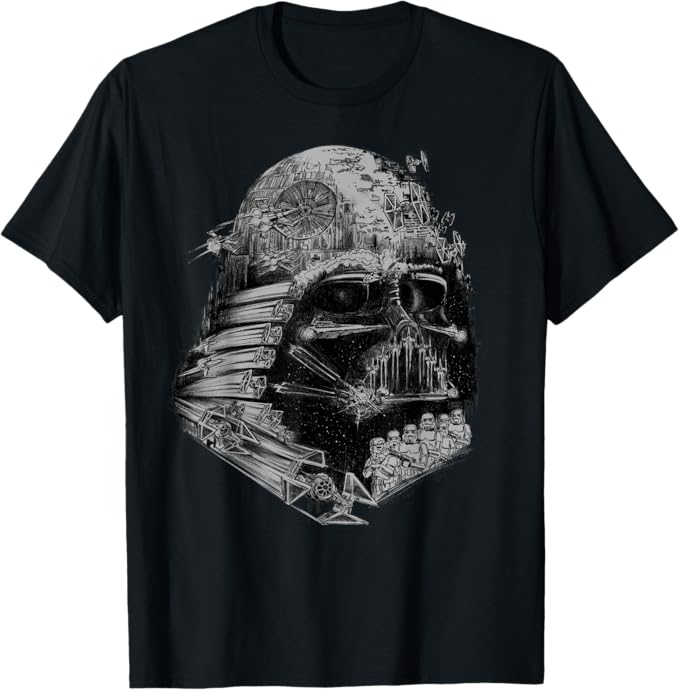 Star Wars - Darth Vader Build The Empire Graphic T-Shirt